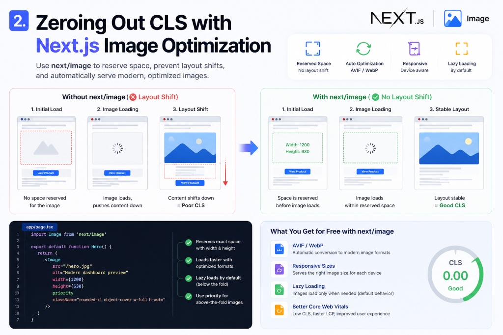 Next.js Image Bounding Wireframe